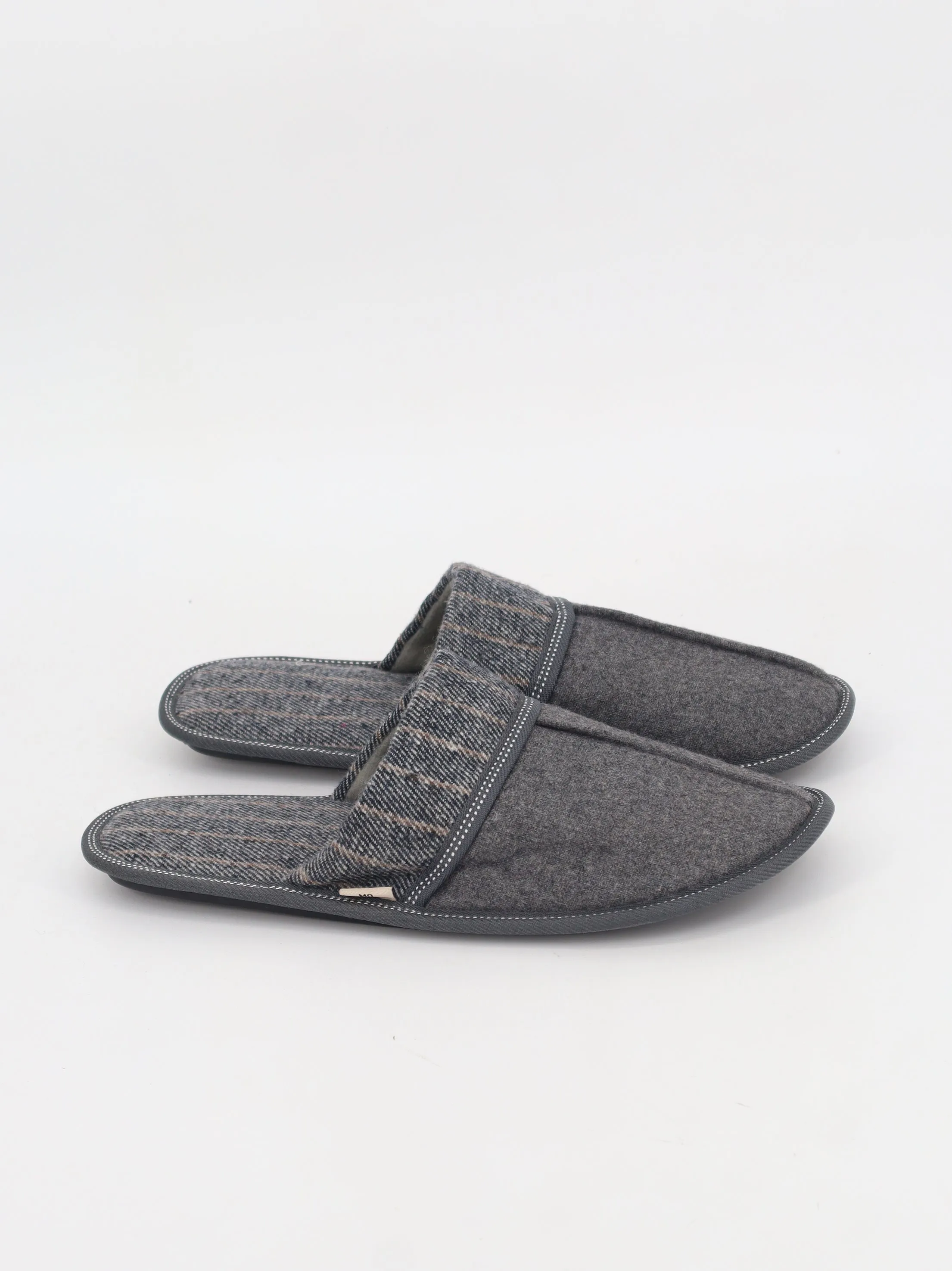 Men's Striped Slippers,Grey Childrens Sheepskin Slippers