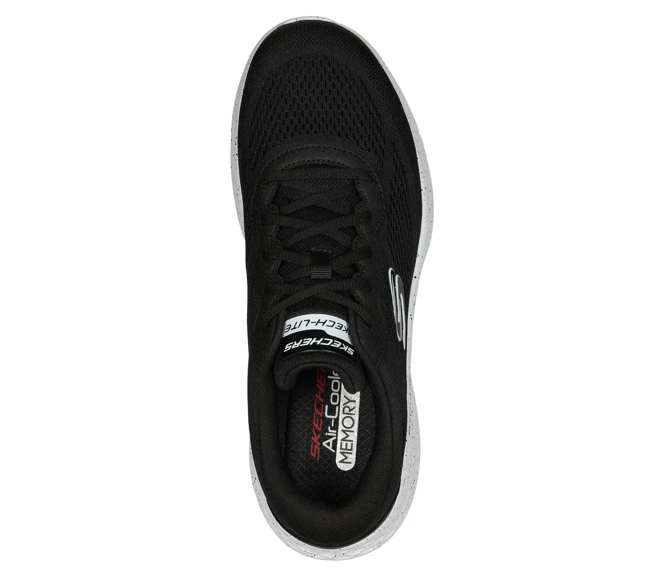 Oxford Style Shoes SKECH-LITE PRO - BROADSIDE - BLACK WHITE