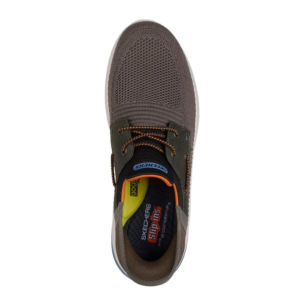 Soft Leather Shoes skechers Delson 3.0 - Roth Men's Shoes