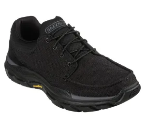 SKECHERS RESPECTED - SARTELL - 204565 - BLK Top Rated Oxford Shoes