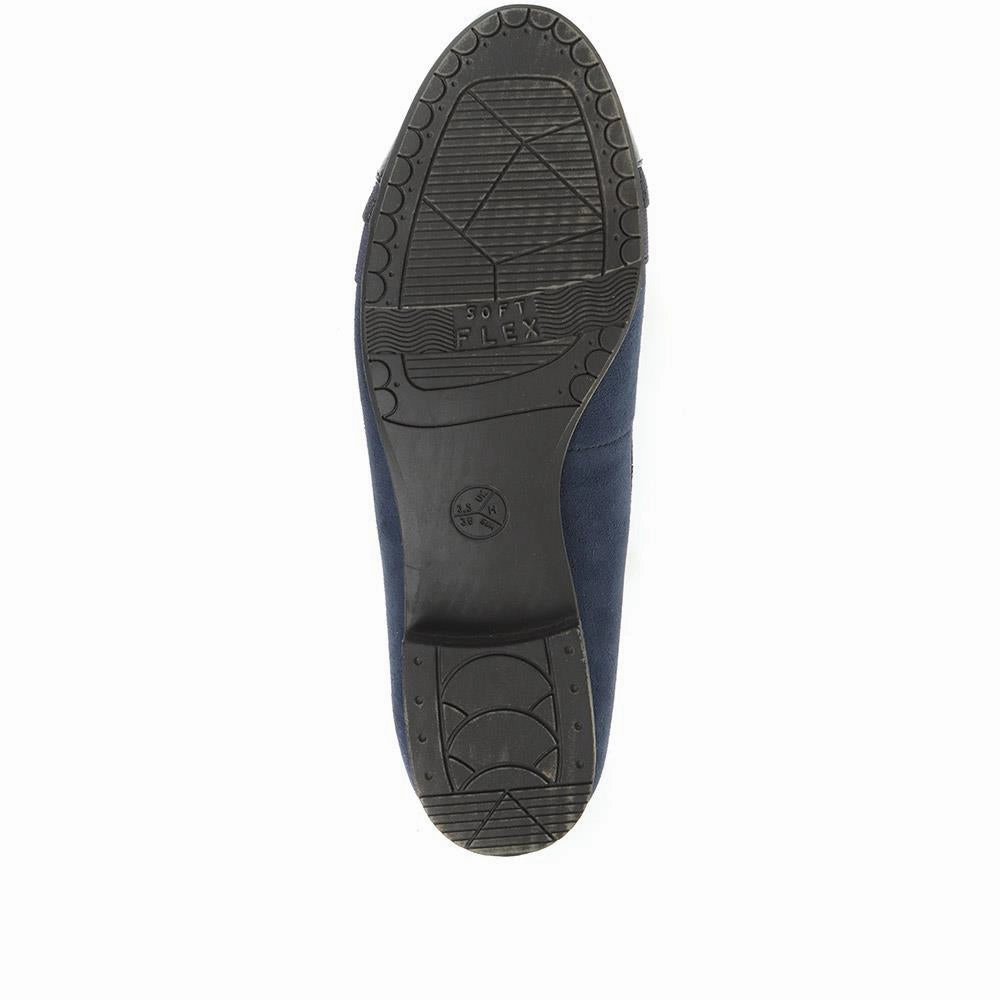 Ballet Flats - JANSP34021 / 321 038 - Navy Sheep Slippers