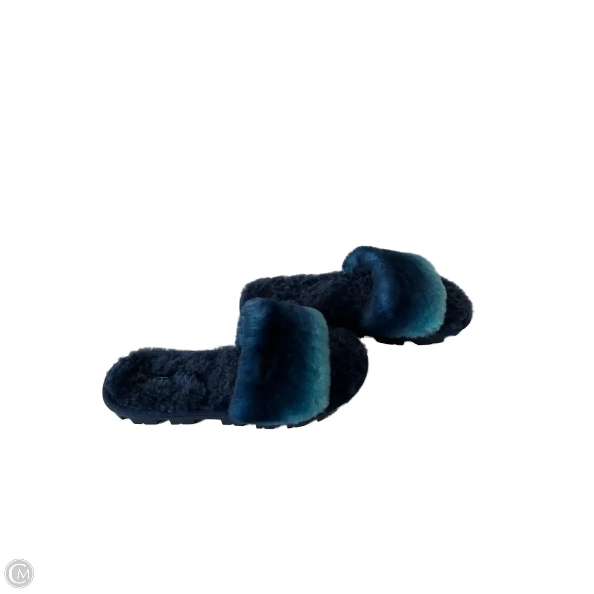 Slippers Designer By Ugg In Blue Size 6 Ariat Square Toe Slippers