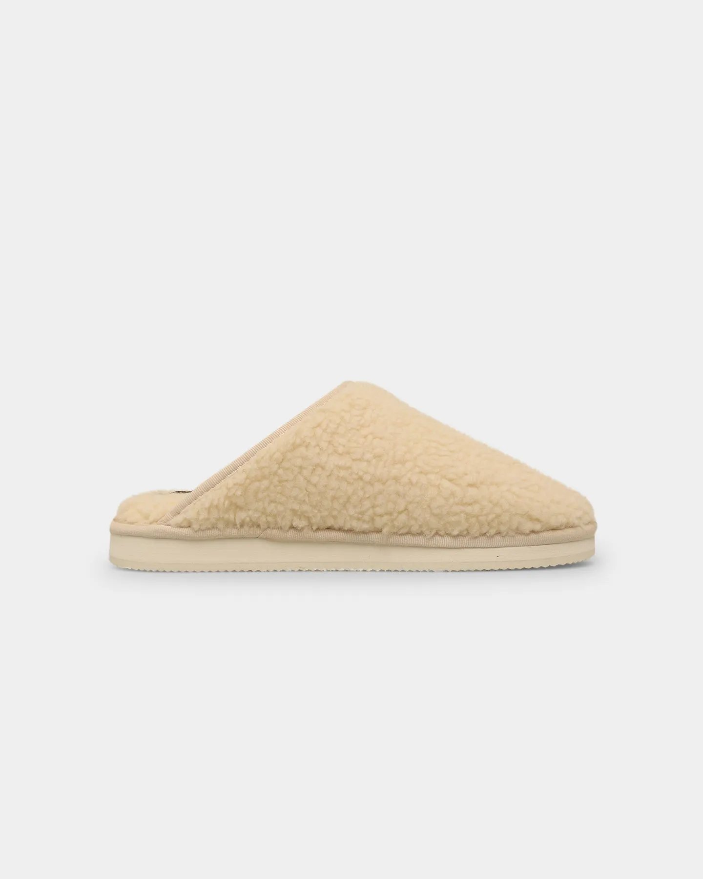 Polo Ralph Lauren Women's Kayleigh Scuff II Bear Slipper Cream Aldo Slide Sandals