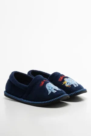 Dinosaur Foot Slippers Slipper Navy