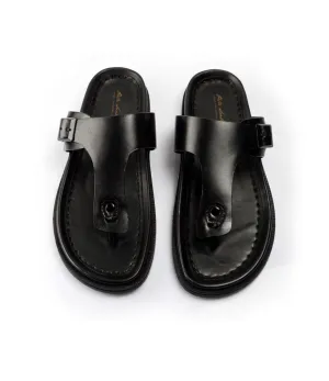 Corps Slippers Palermo Leather Slippers - Black