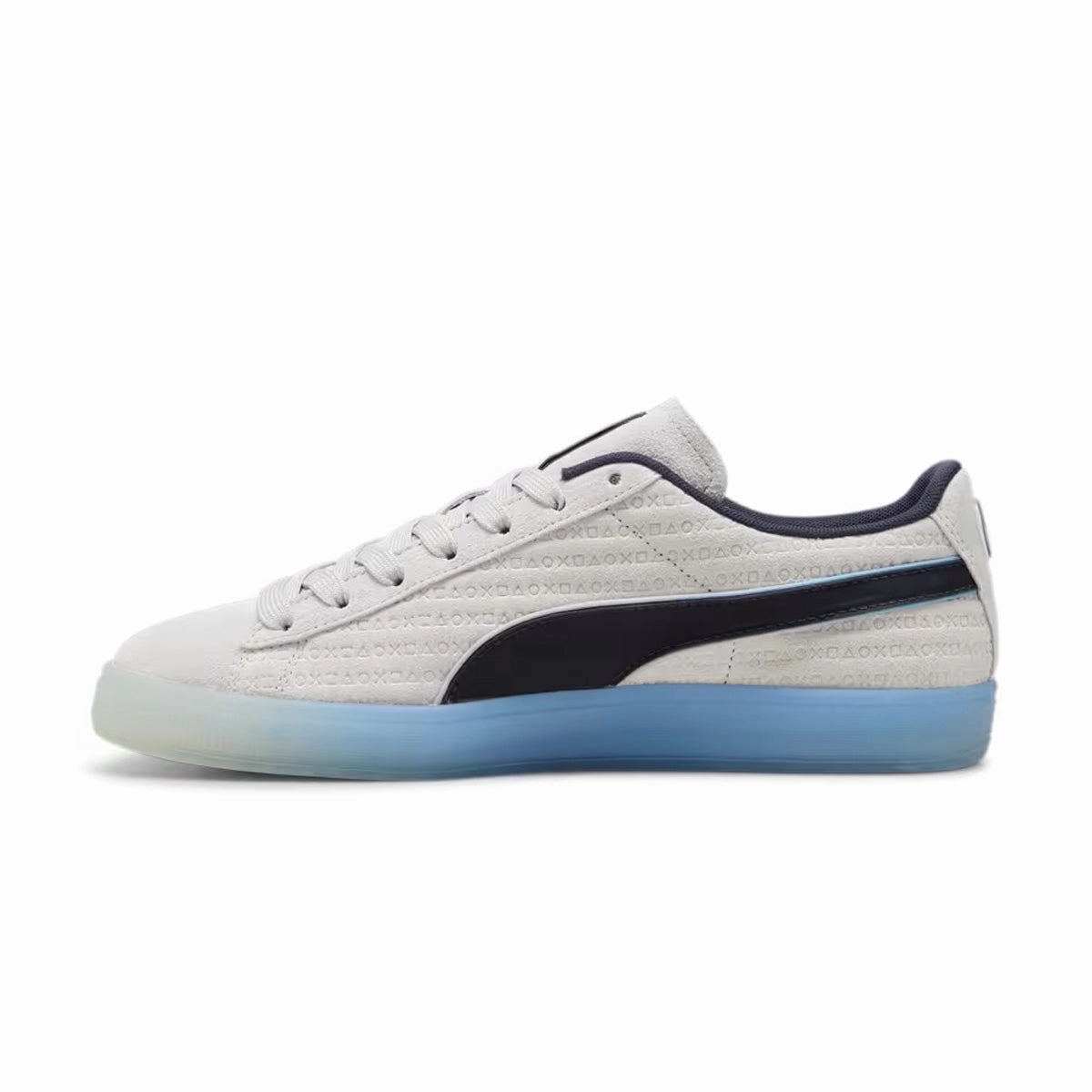   Playstation Suede 'Glacial Gray New Navy' Puma Stampd Shoes