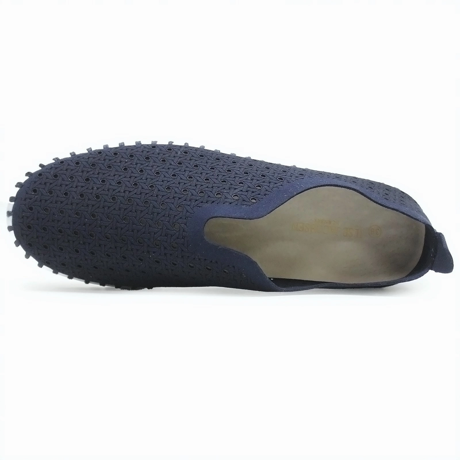 Ilse Jacobsen Tulip 4031 Nylon Polyurethane Women's Dark Indigo White Loafers Shoes Dsw Franco Sarto Loafers