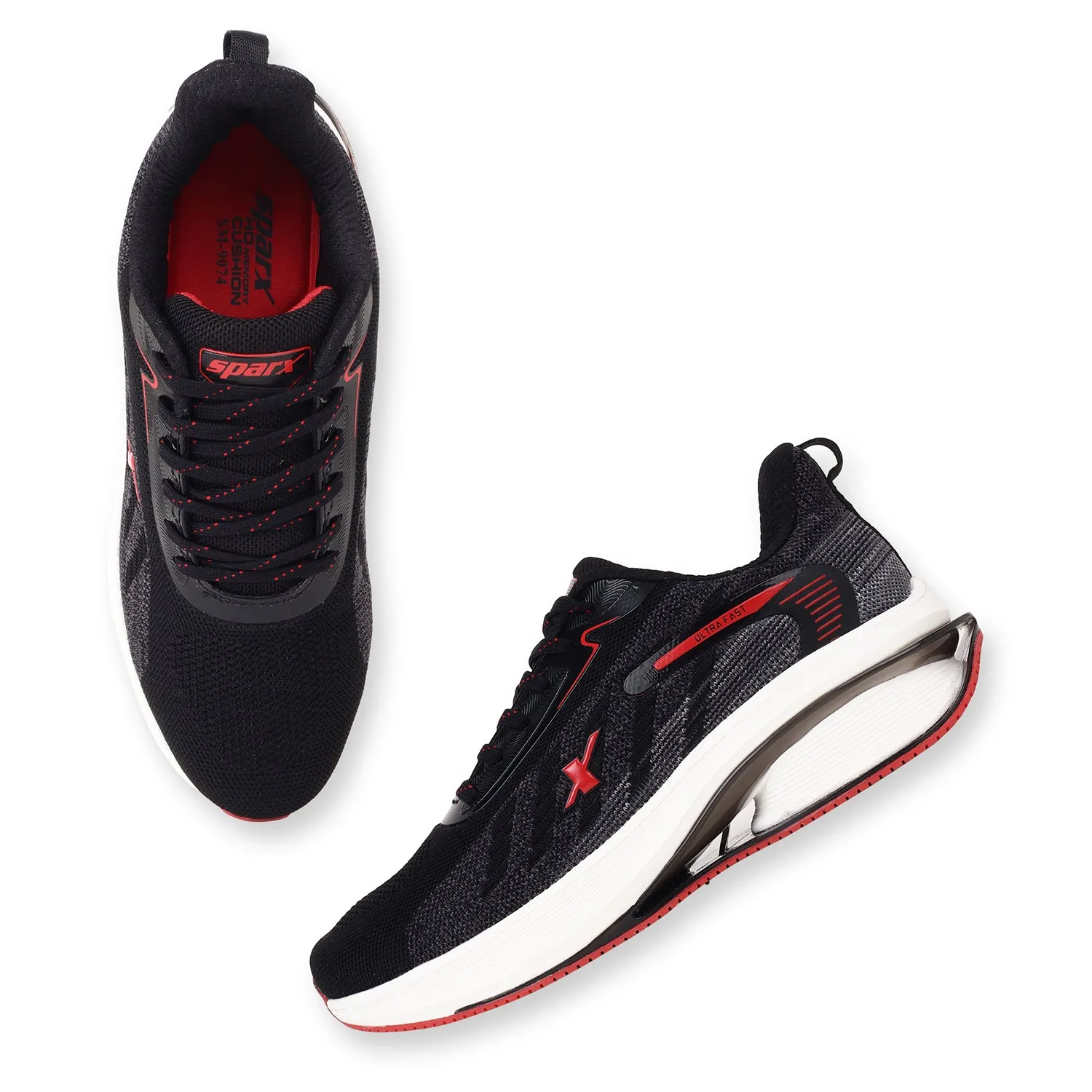 300d Oxford Fabric Sparx Shoes for Men SM 9074