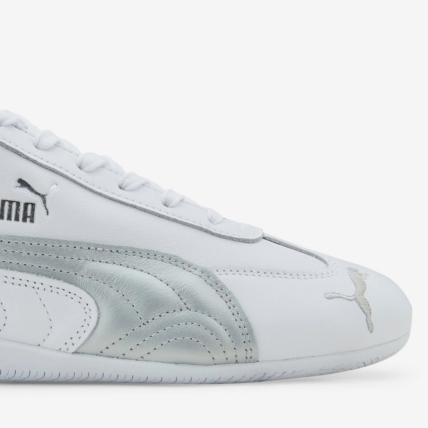 Puma Lonzo Ball Shoes Speedcat Leather PUMA White | PUMA Silver
