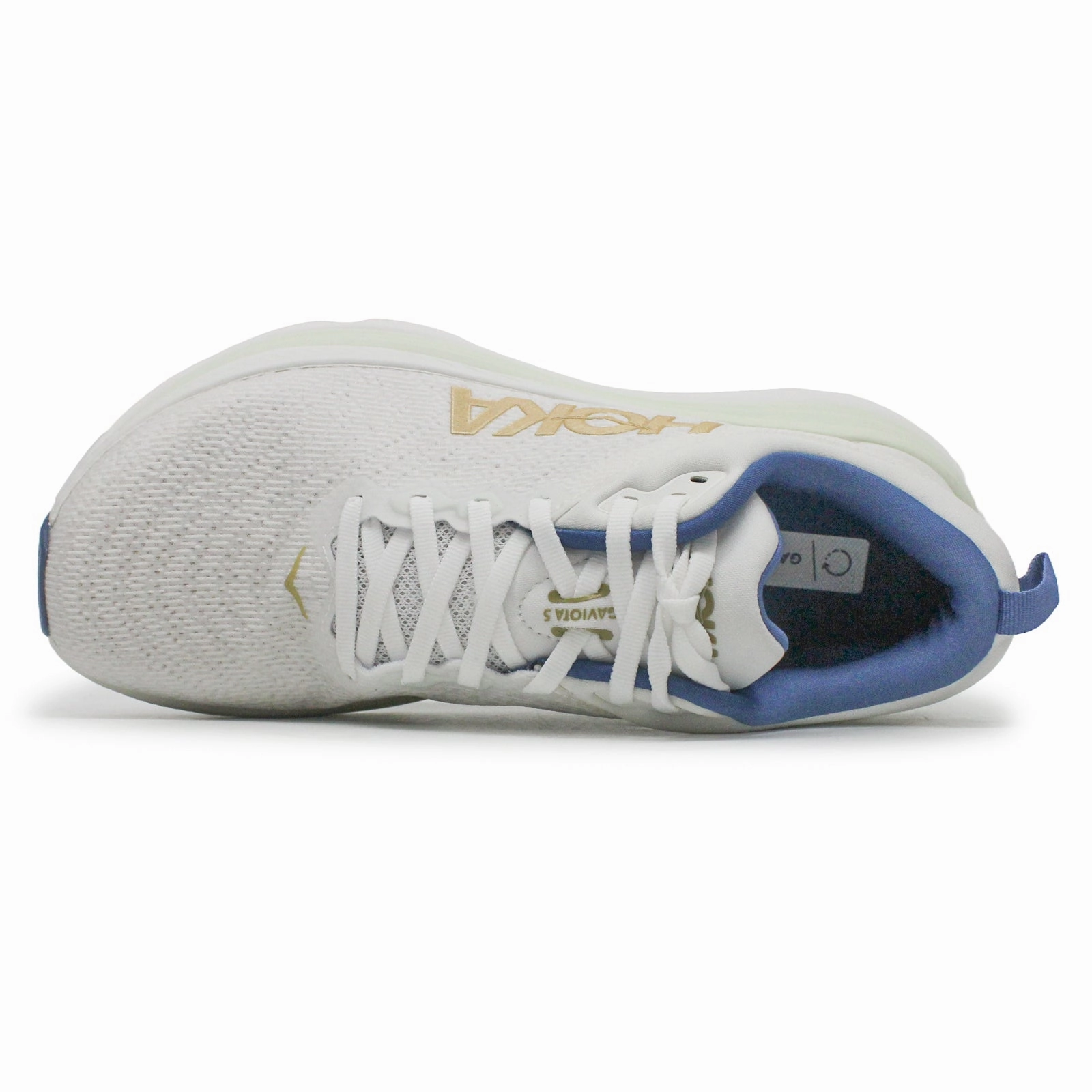 Costa Mesa Hoka Gaviota 5 Textile Synthetic Men's Frost Gold Comfort Trainers - UK 9.5 - US 10 Men - EU 44