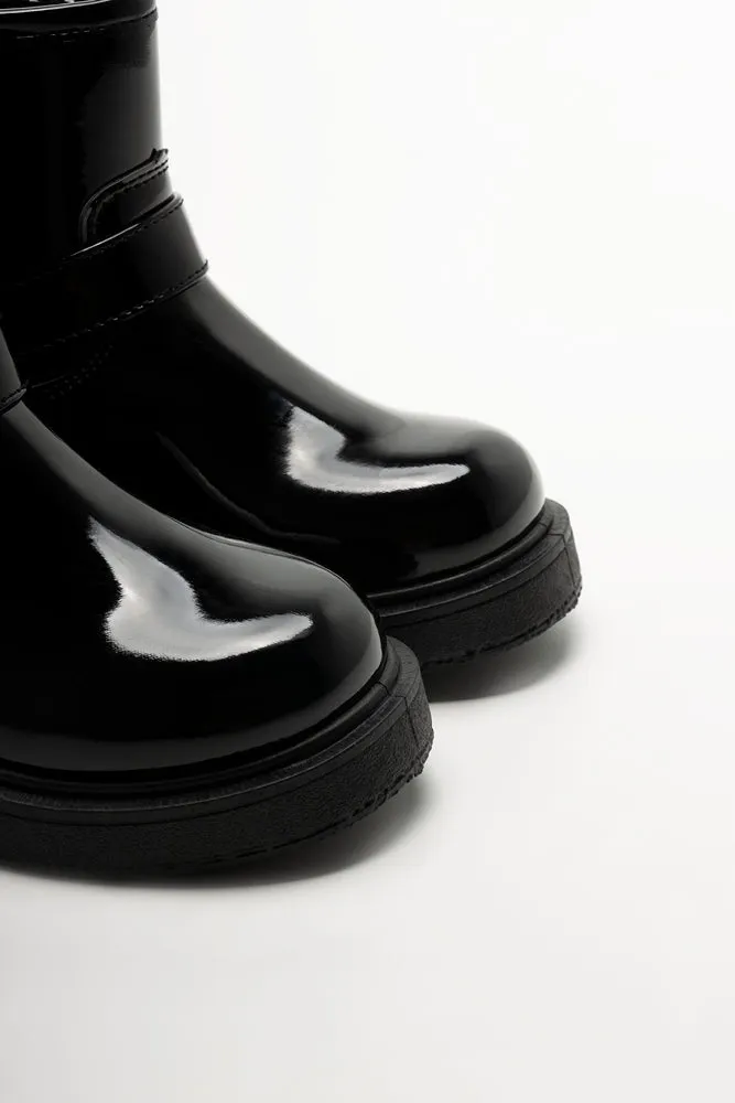 Star Double Strap Boots Black Winslow Boots