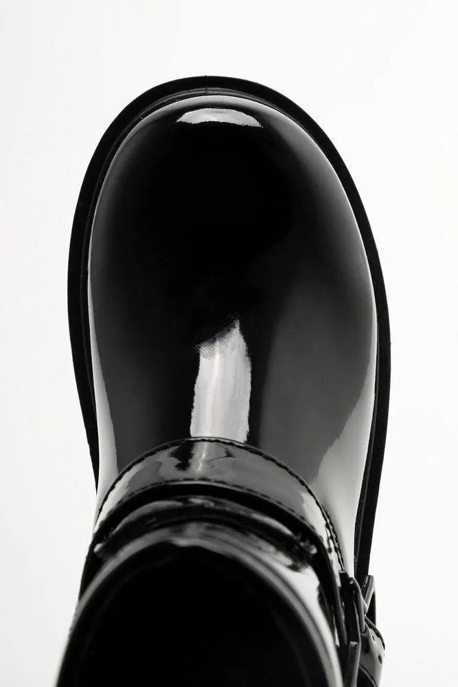 Bunny Boots Star Double Strap Boots Black