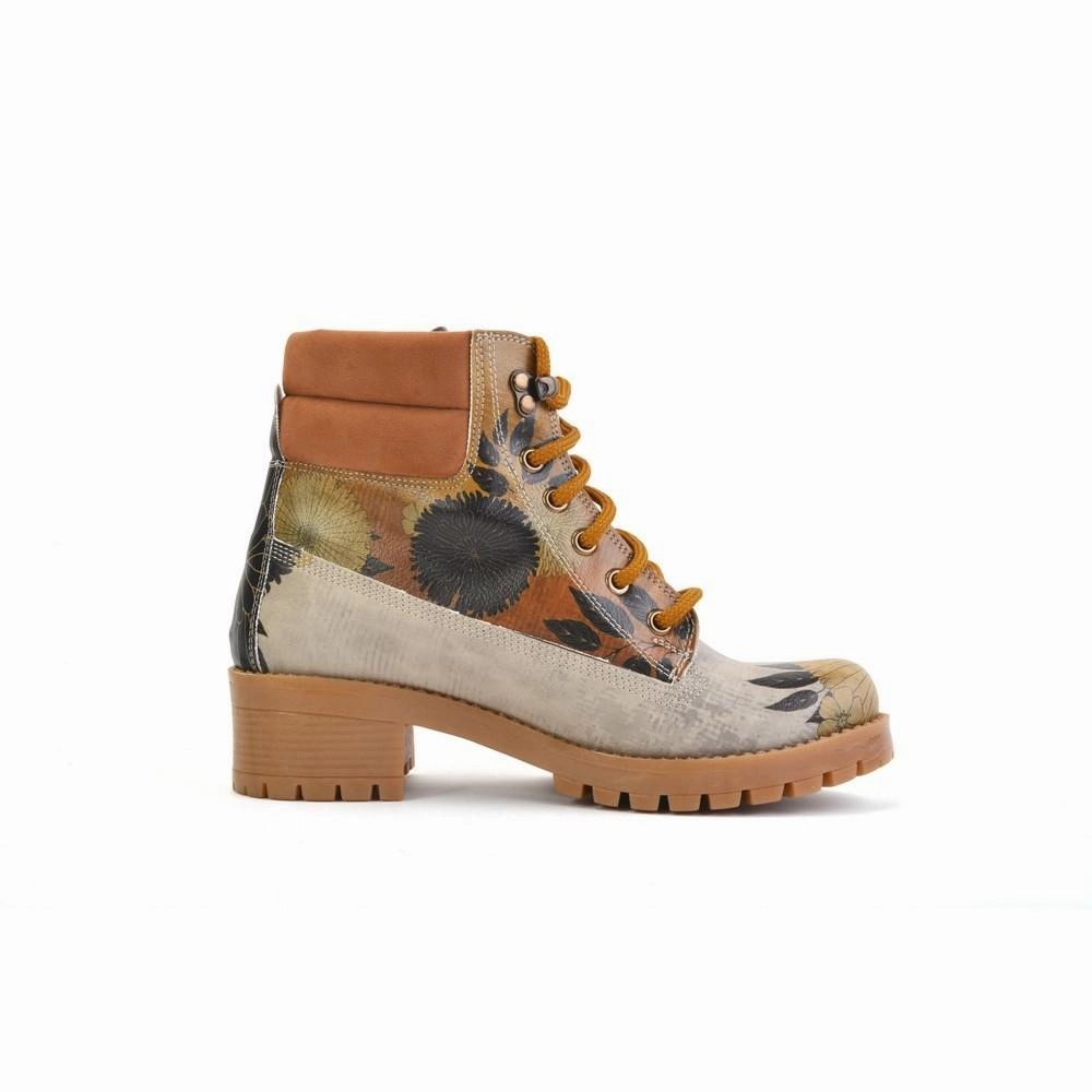 Short Boots KAT123 Platform Military Boots