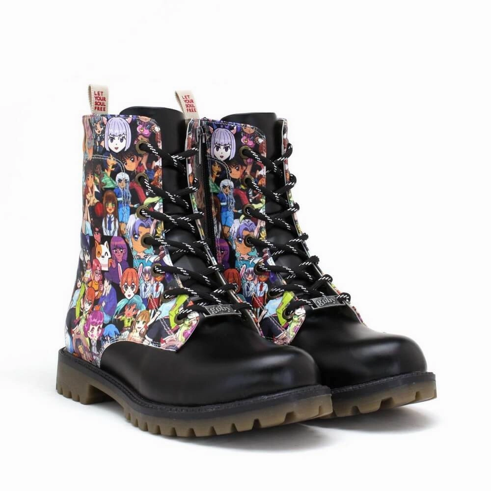 Cream Ankle Boots Long Boots RUGM107