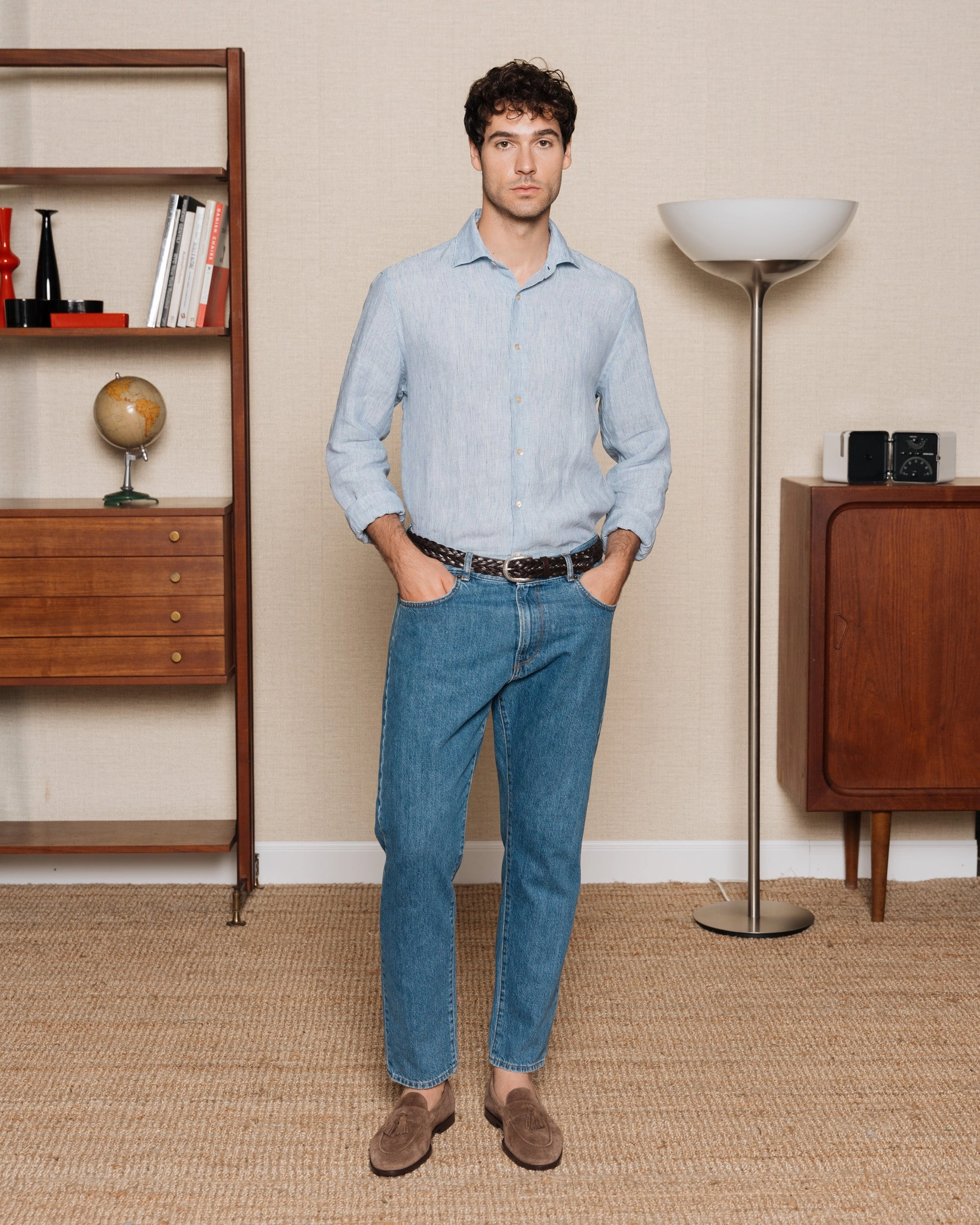 Adrian Carrara Leather Tassel Loafers Straccadent