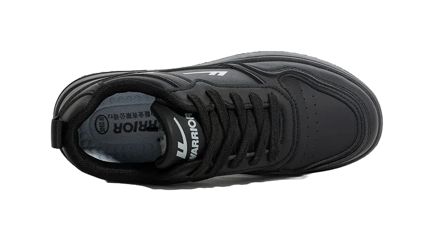 Best Casual Business Shoes Warrior Abrasion Resistant, Lightweight, And Breathable Low top Skateboard Shoes Unisex Black