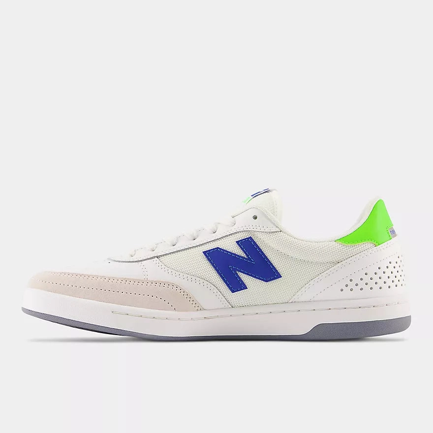 New Balance Numeric 440 Skateboard Shoes - White / Royal Reflective New Balance