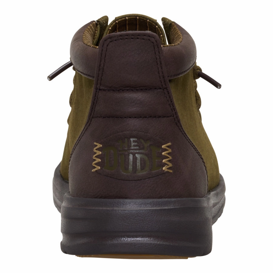 Wally Mid Gripr Vin Classic - Dark Olive/Mole Brown Boots Casual Ankle