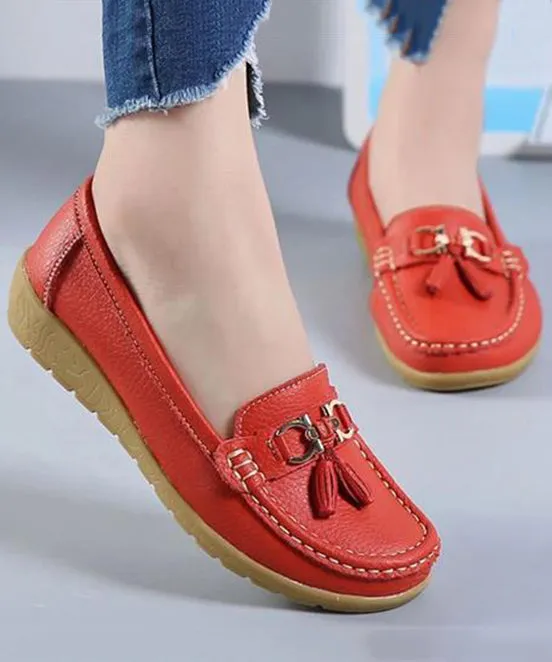 Casual Summ White Casual Splicing Comfortable Loafer Shoes UU006