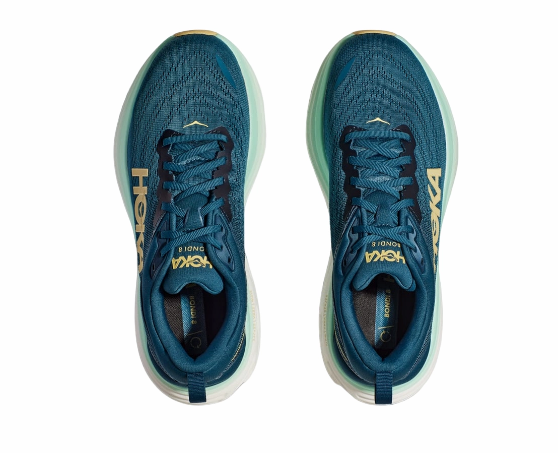 Hoka One One scarpa da corsa da uomo M Bondi 8 1123202/MOBS oceano blu Savannah Ga
