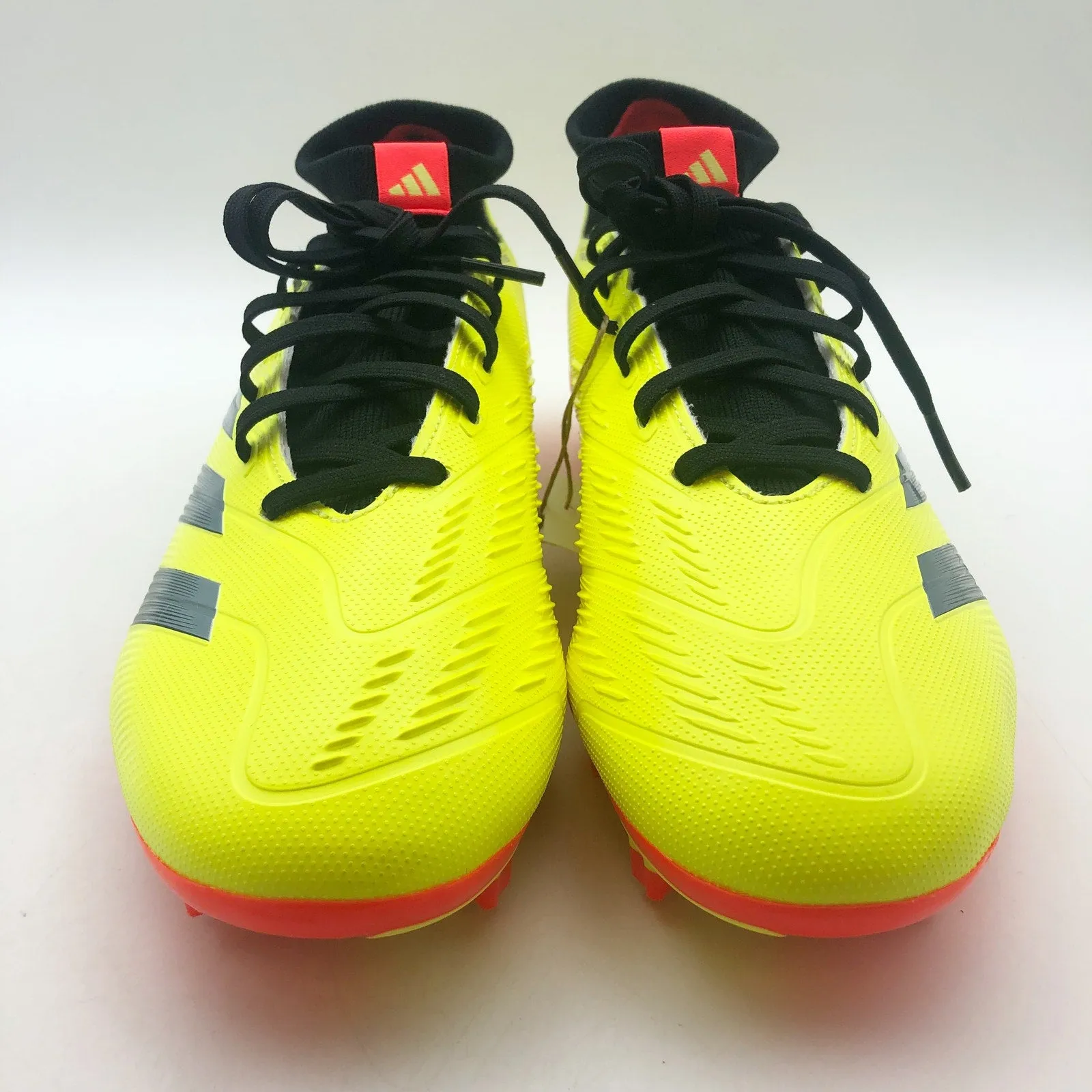 Soccer Cleats And Shin Guards Adidas Men's Predator League Mid Soccer Cleats Size 8  Yellow Black NWOB