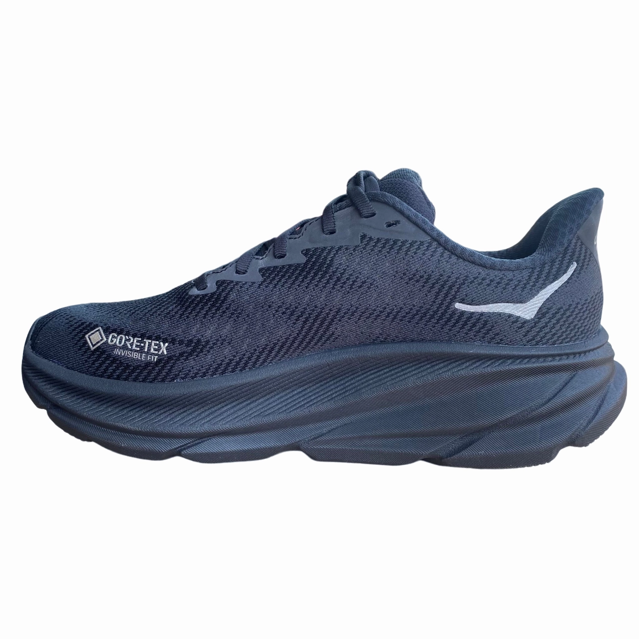 Best Cross Country Hoka One One scarpa da corsa da uomo in Gore-Tex Clifton 9 GTX 1141470-BBLC nero
