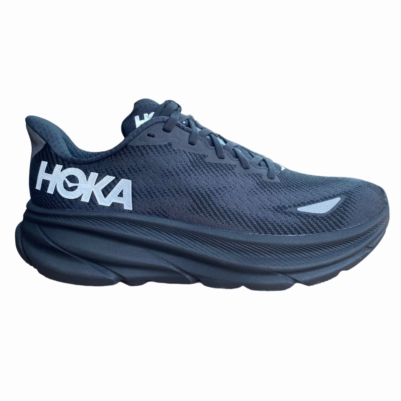 Hoka One One scarpa da corsa da uomo in Gore-Tex Clifton 9 GTX 1141470-BBLC nero Shoes For Heel Strikers