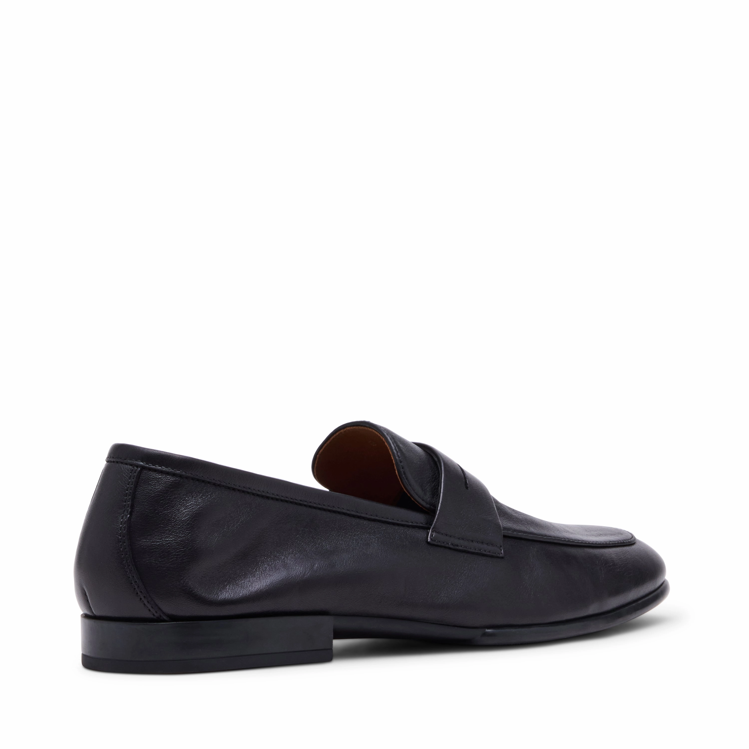 Jorts And Loafers Swanson Casual Shoe BLACK LEATHER