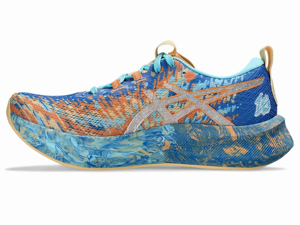 Tokyo 2020 Asics Shoes Asics Womens Noosa Tri 16- Nature Blue/ Faded Orange (1012B675-400)