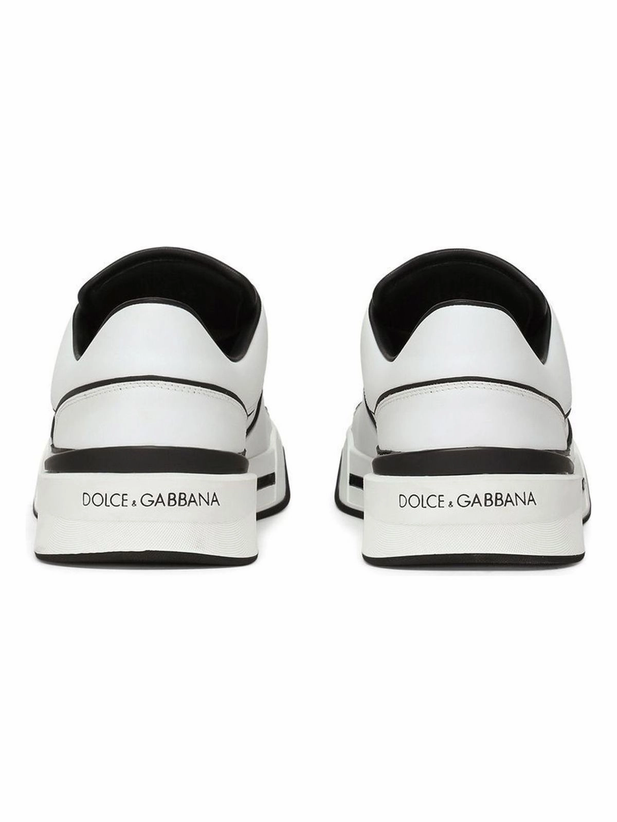 NEW ROMA WHITE/BLACK LEATHER LOW SNEAKER New Balance Track Sneakers