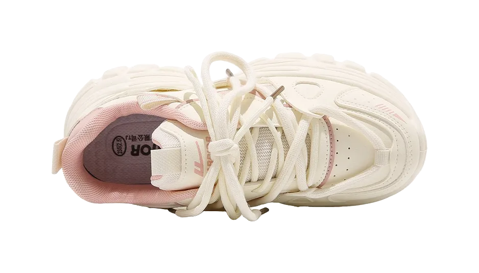 Casual Sneakers Warrior Abrasion Resistant Height Increasing Low top Chunky Sneakers Women's