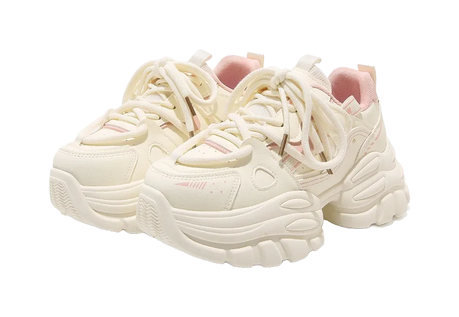 China Casual Shoes Warrior Abrasion Resistant Height Increasing Low top Chunky Sneakers Women's