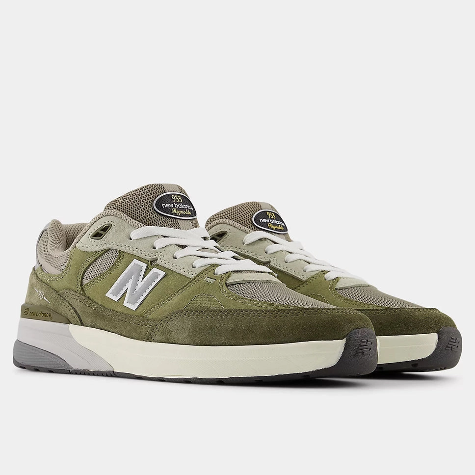 New Balance Numeric Andrew Reynolds 933 Olivine Shoes New Balance Barefoot Shoe