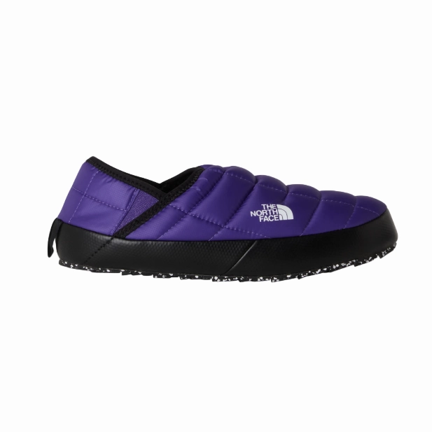 Detroit Lions Slippers The North Face Womens Thermoball Traction Mule Peak Purple/TNF Black