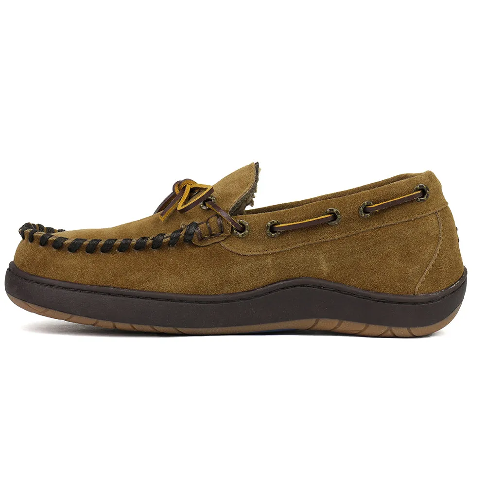 Brown Ugg Slippers Platform Therman Moccasin Slippers