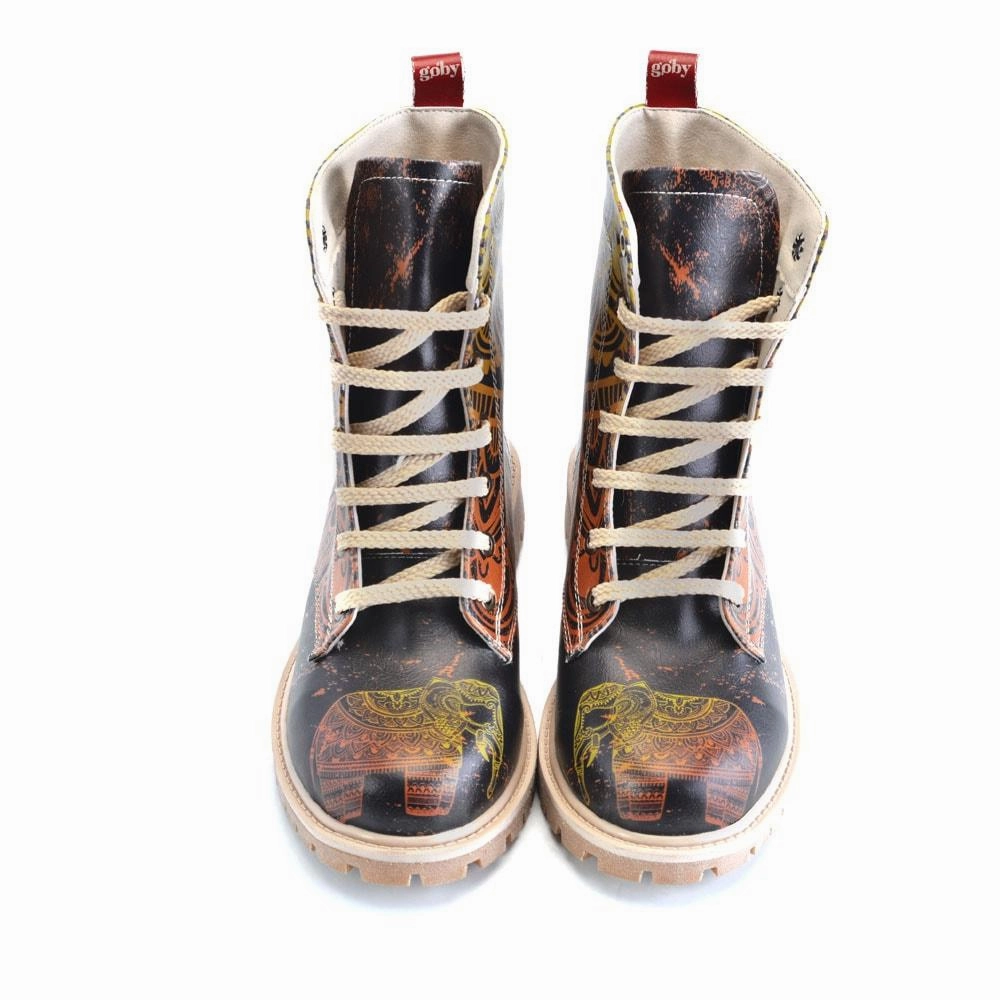 Wide Calf Leather Dress Boots Long Boots TMB1050