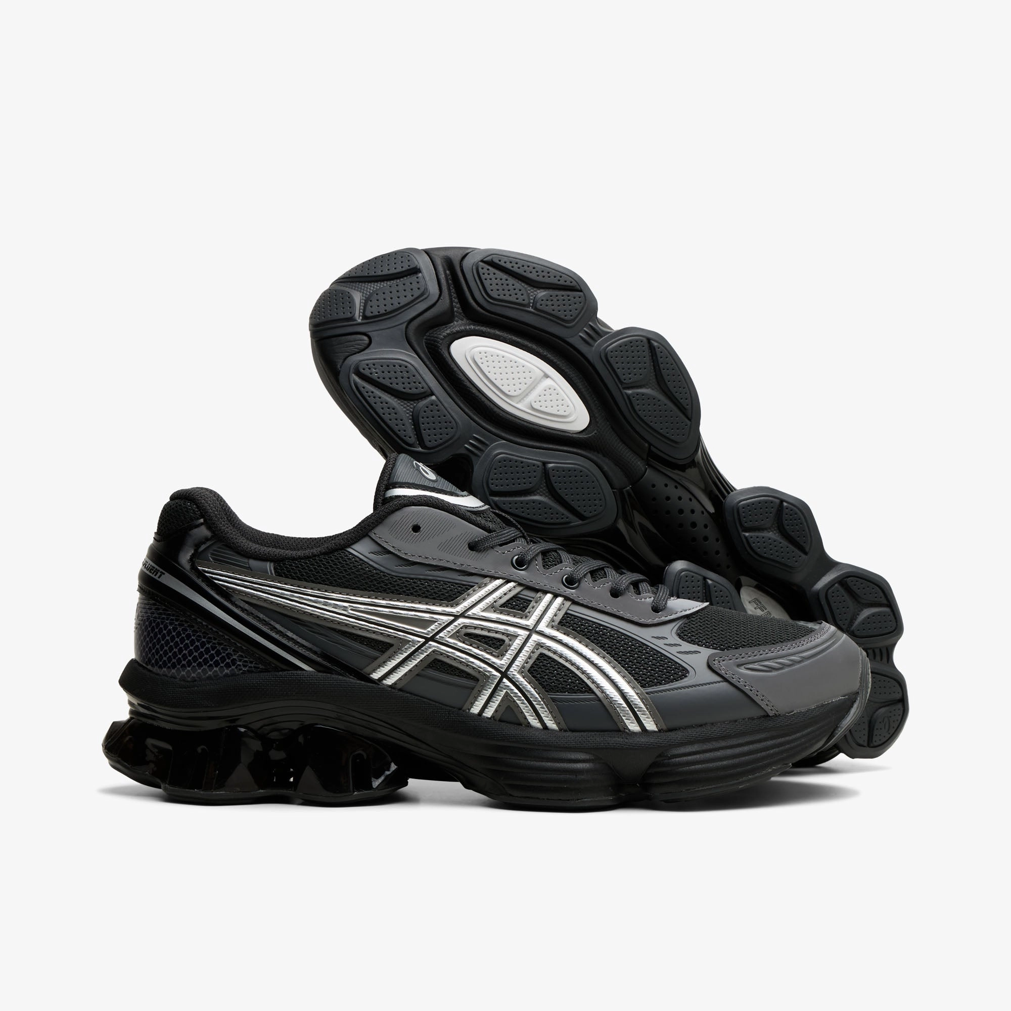 ASICS GEL-Kinetic Fluent Graphite Grey / Pure Silver Asics Non Slip Shoes