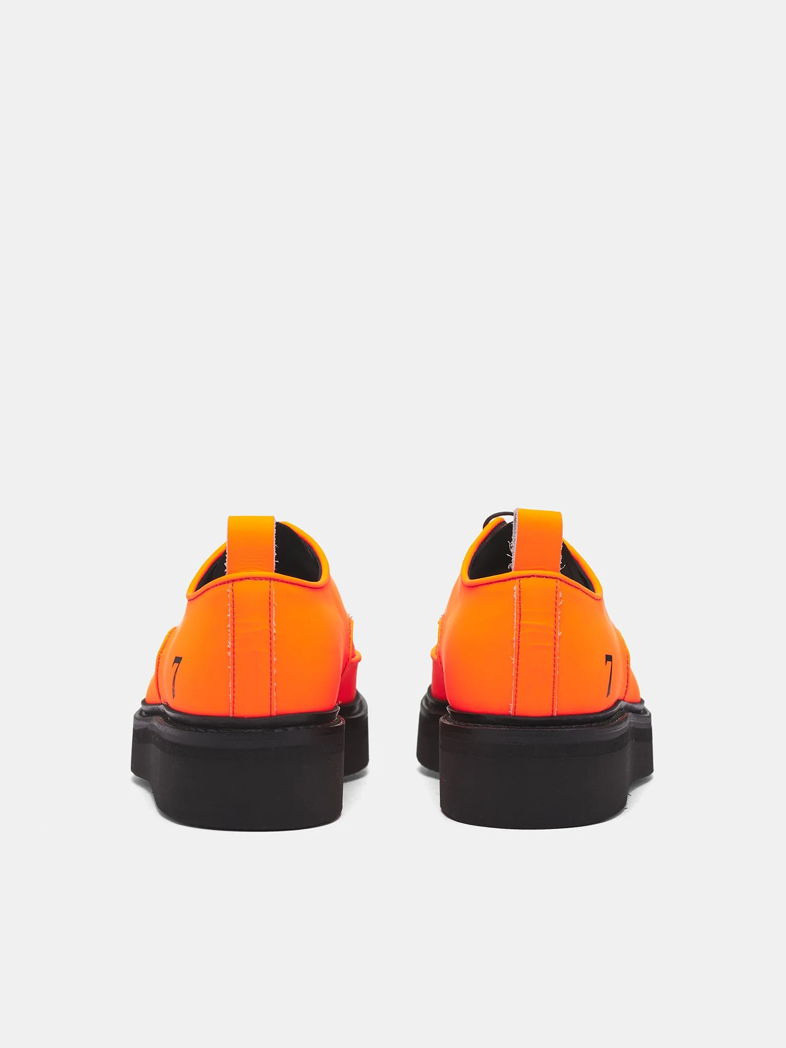 'Tom' Orange Leather Brogue Creepers (TOM-ORANGE) Oxfords Learner's Dictionary