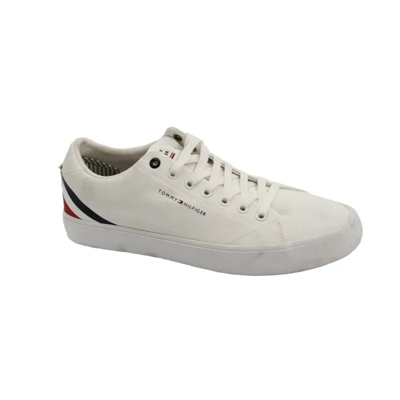 Braided Woven Leather Shoe Derby Lace Up TOMMY MEN SHOES Size 43 ROM258