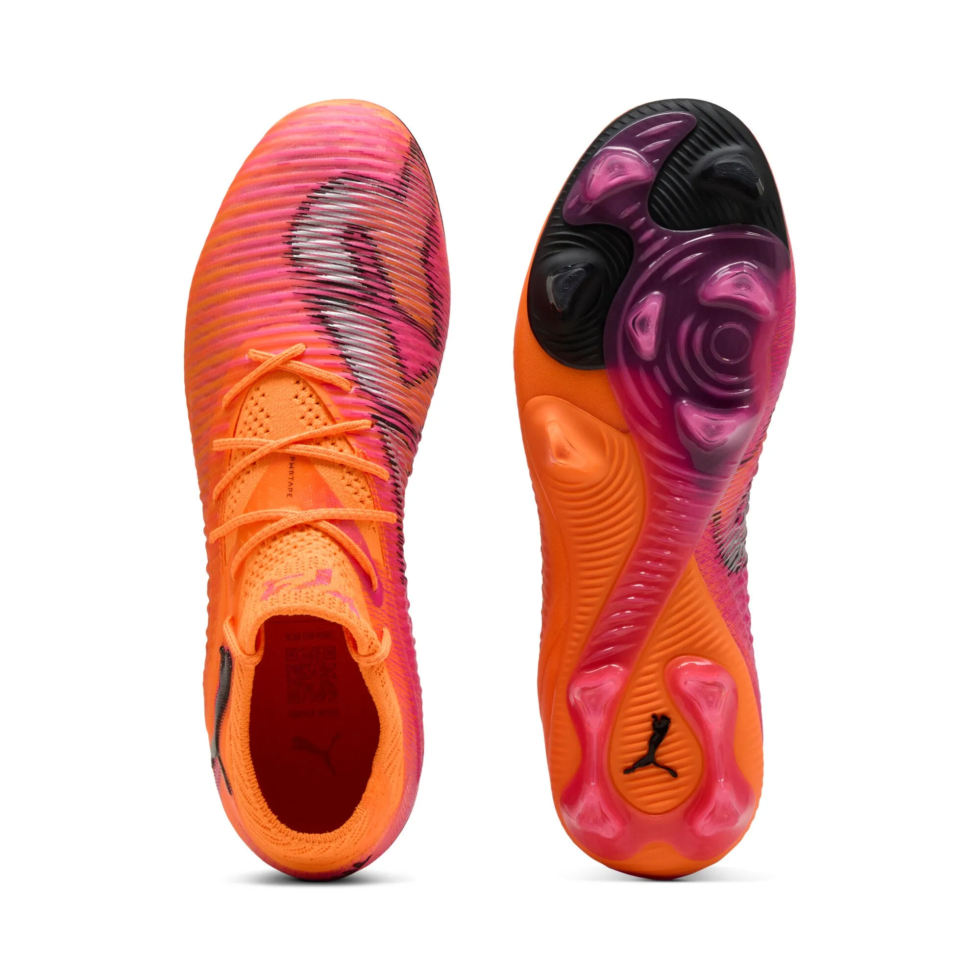 Best Soccer Cleats 2022 PUMA Future 8 Ultimate FG Women's Soccer Cleats - Orange/Black