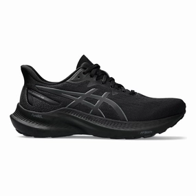 Asics Throwback Shoes Women's Asics GT-2000 12, Black/Black, 12 D Wide