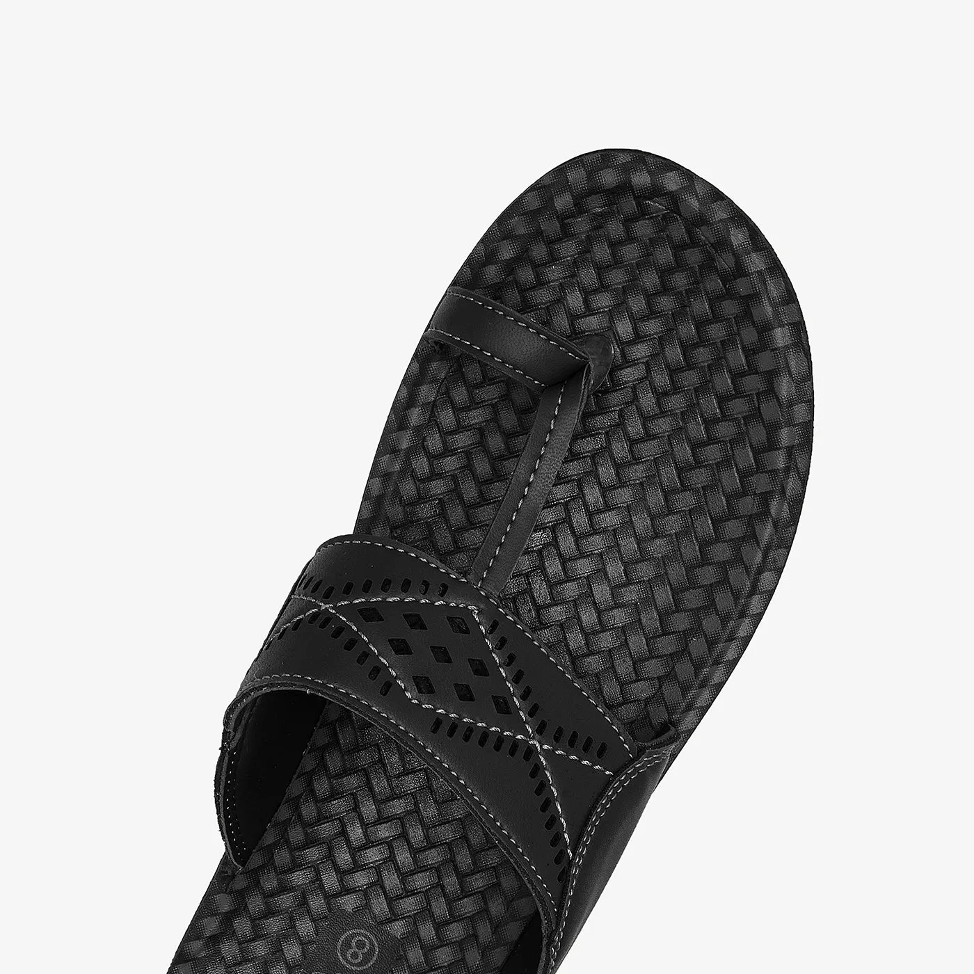 Stafford Wrinkle Free Oxford Kolahpuri Chappals
