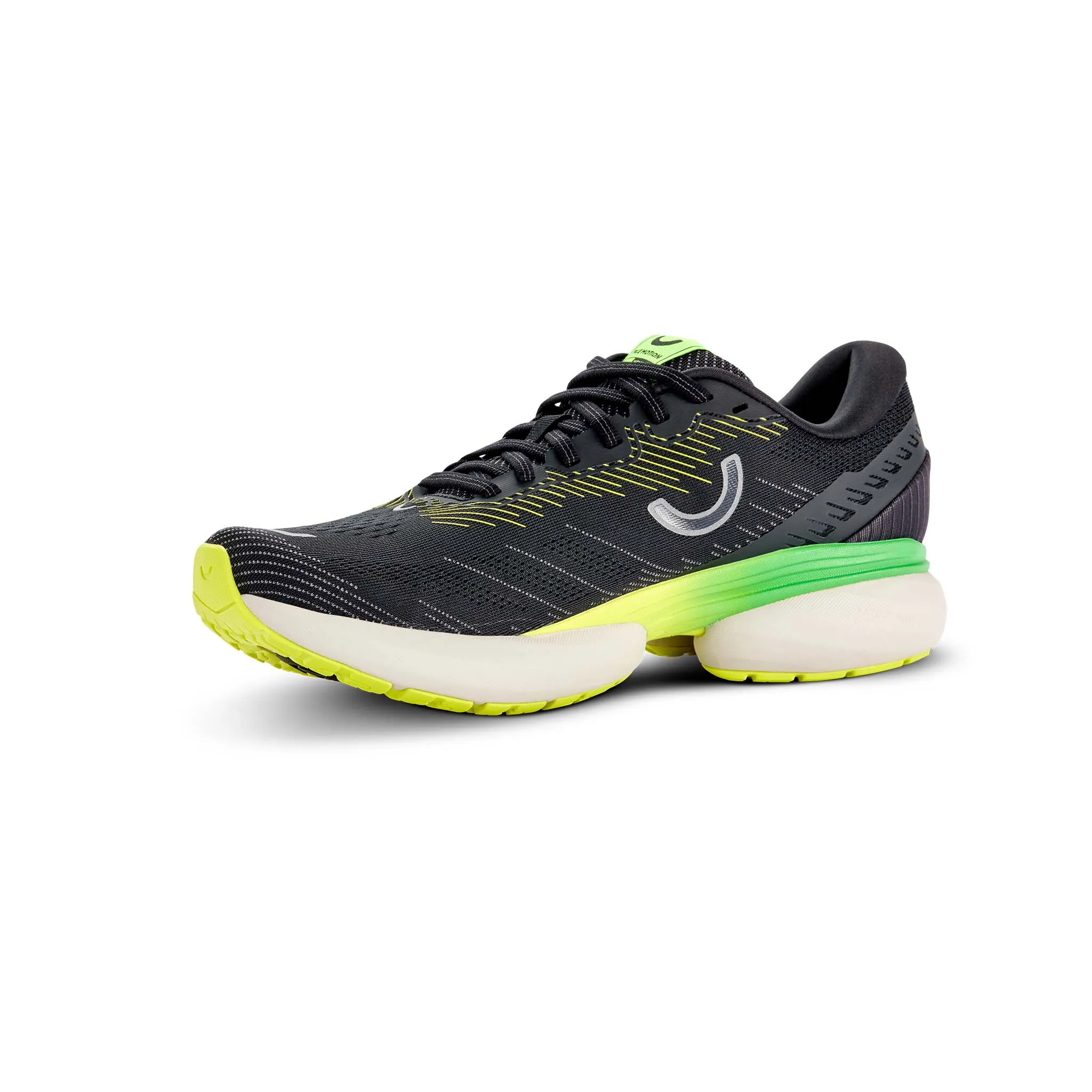 Top Rated Running Shoes For Beginners True Motion | Men's U-TECH Nevos 3 Running Shoes - Black