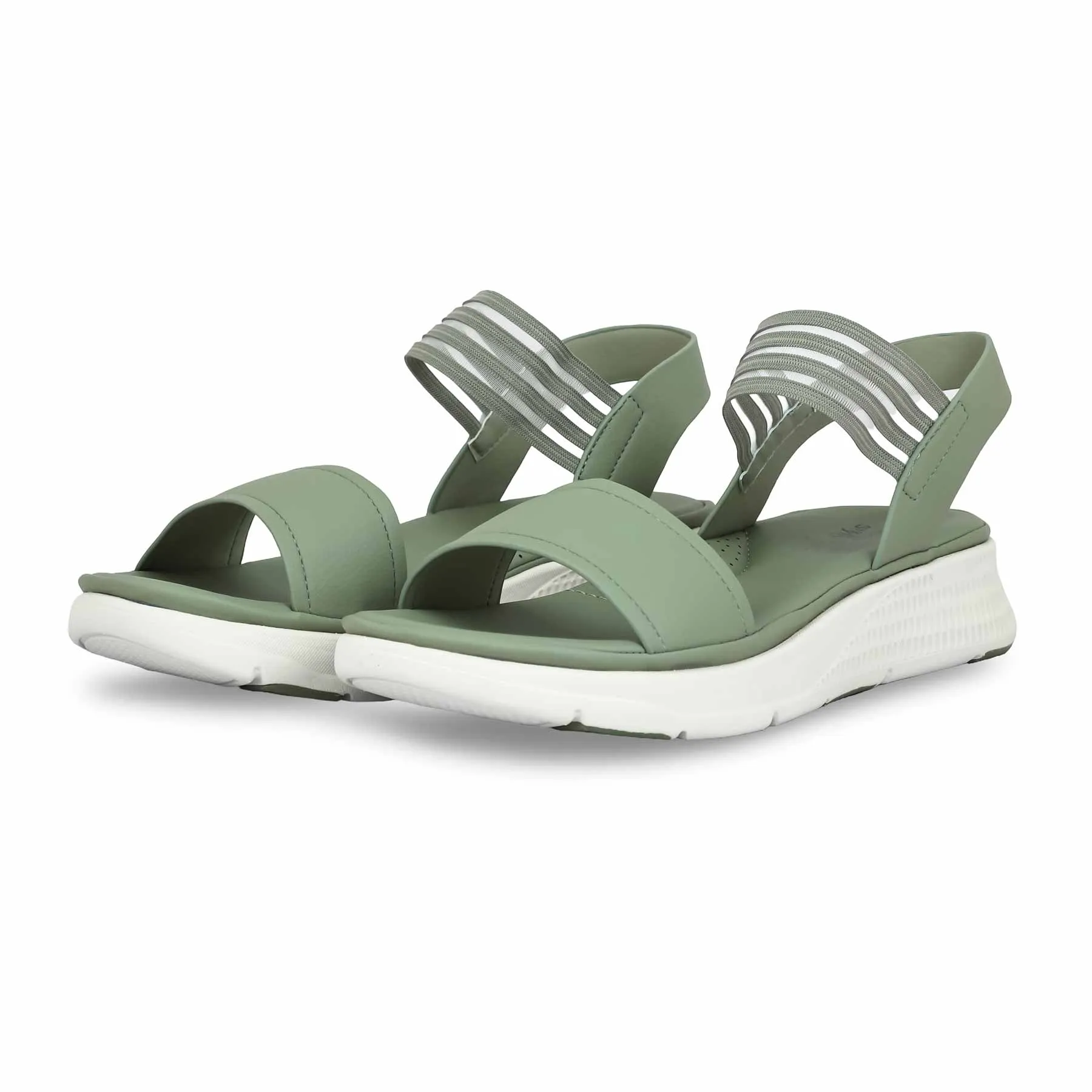 Cozy Sl Green Formal Sandal PU0360
