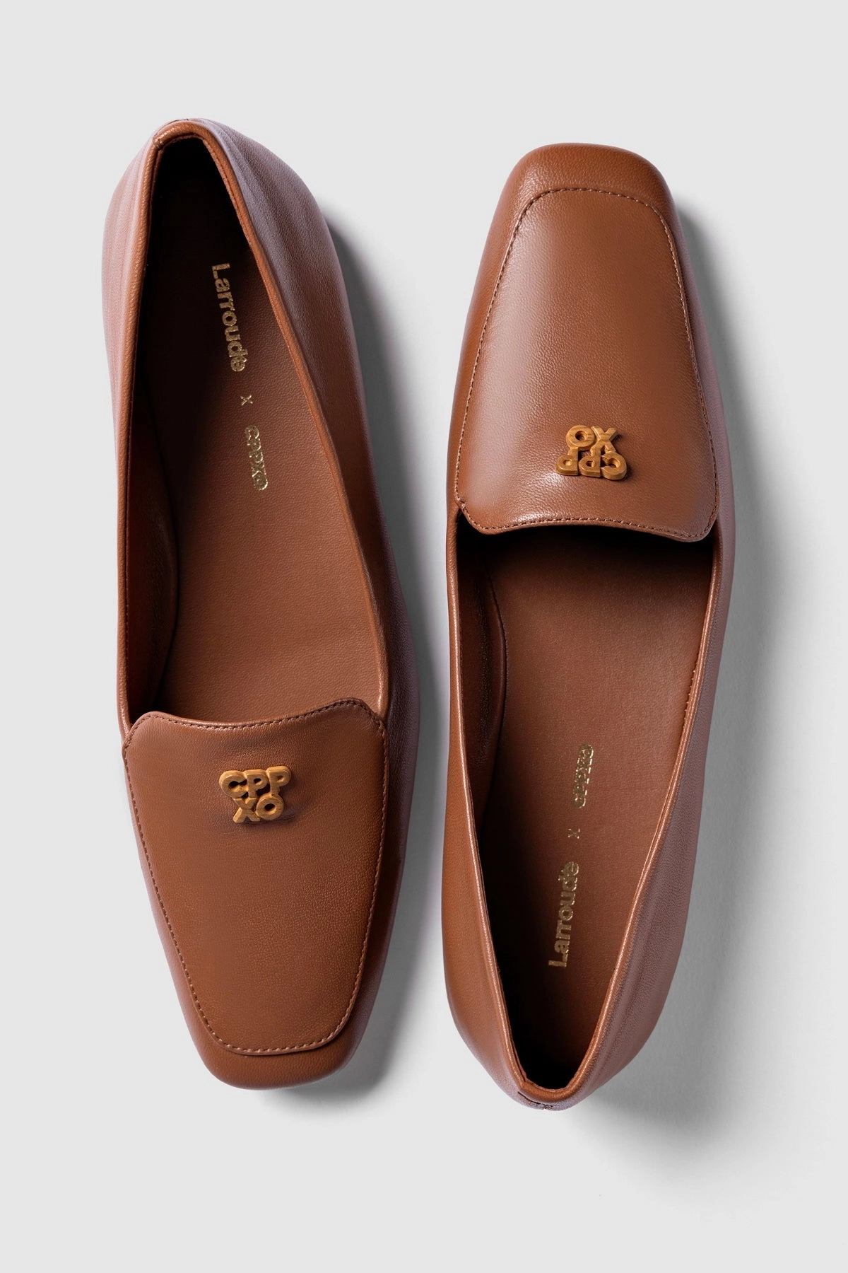 Drivers Loafers Larroud x CPPXO Loafer In Caramel Leather