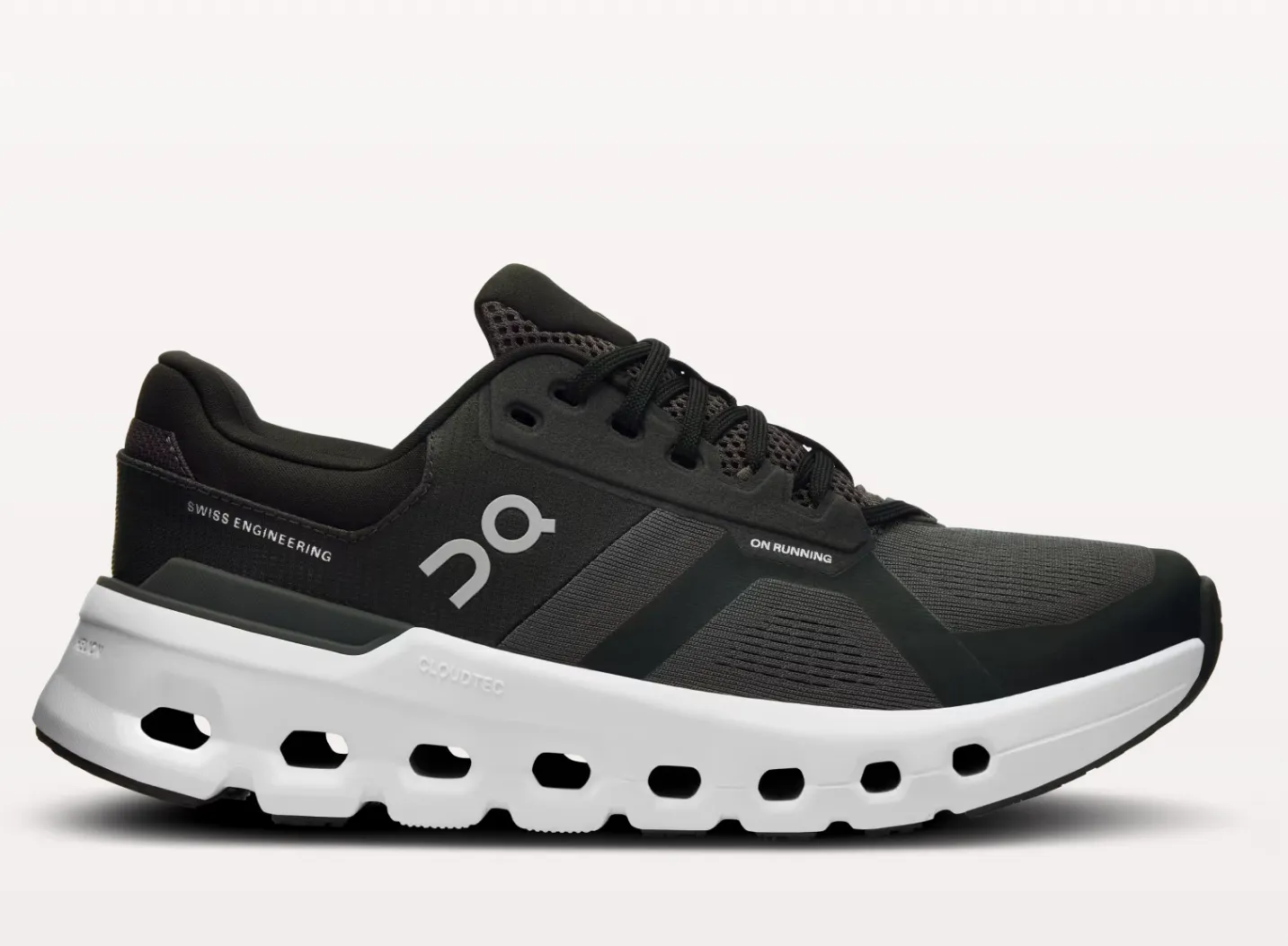 Tazon 6 Fm Running Shoes On Mens Cloudrunner 2 Wide- Eclipse/Black (3ME10320264)