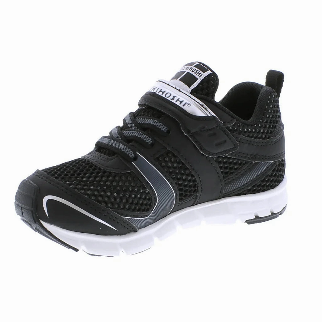 Tsukihoshi Youth Velocity (Sizes 1.5 - 7) - Black/Silver New Balance 204l