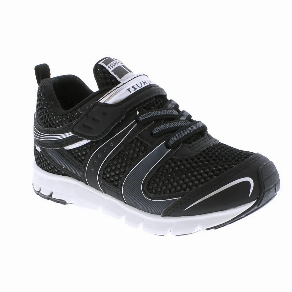 Tsukihoshi Youth Velocity (Sizes 1.5 - 7) - Black/Silver New Balance Black 990