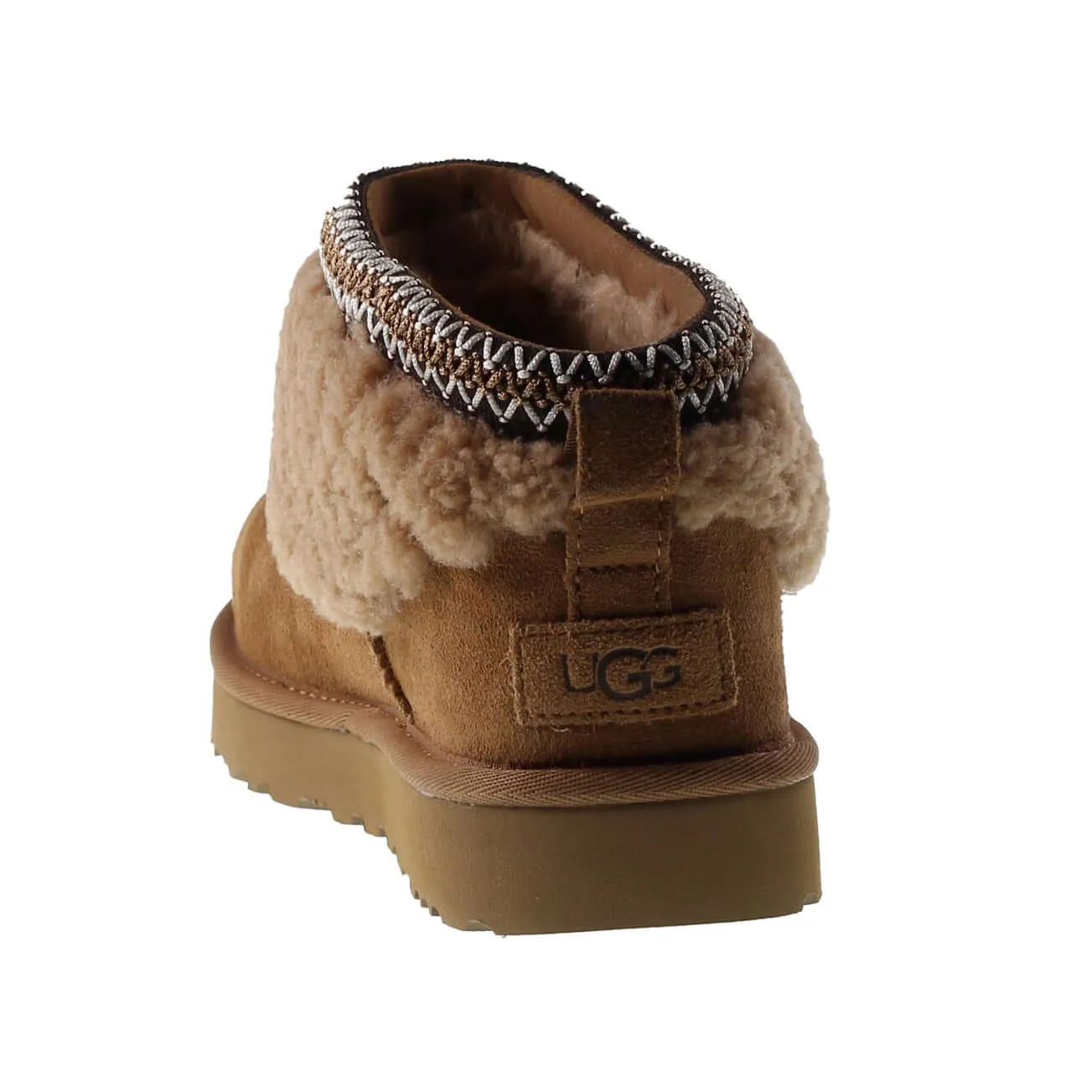 Ugg Boots Womens Classic Ultra Mini Maxi Curly Boot Chestnut Felt Boots