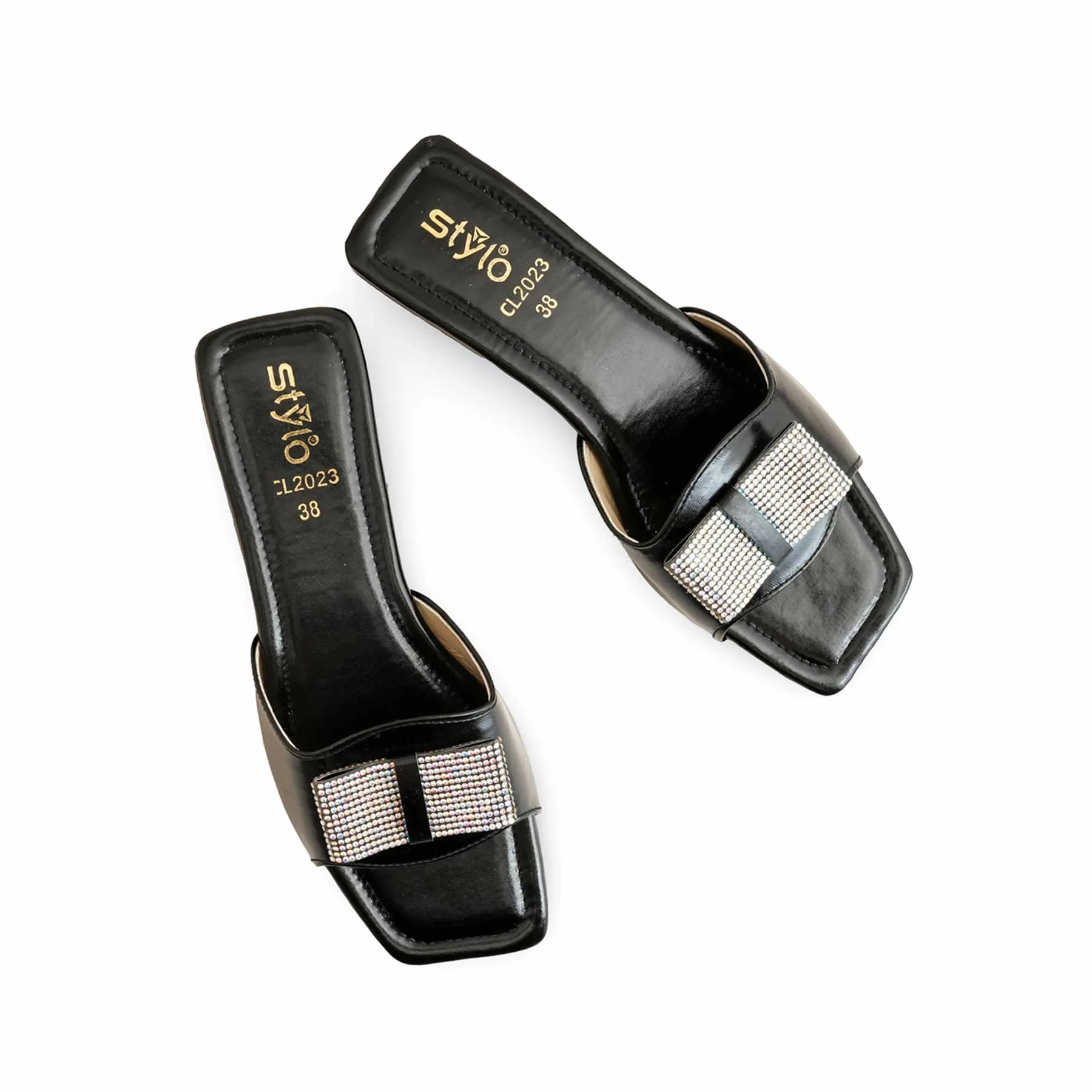 Black Casual Slipper CL2023 Slippers Hot Weather